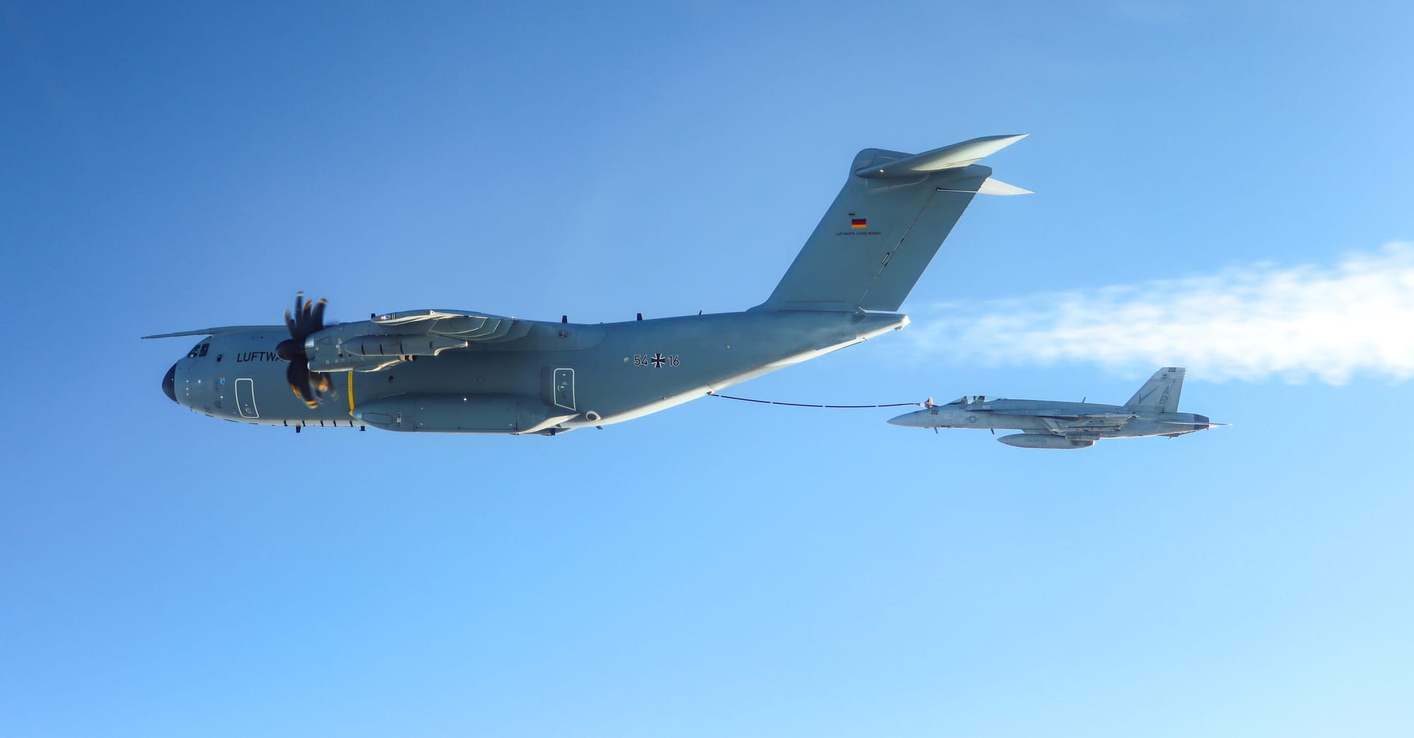 A German Luftwaffe Airbus A400M Atlas
