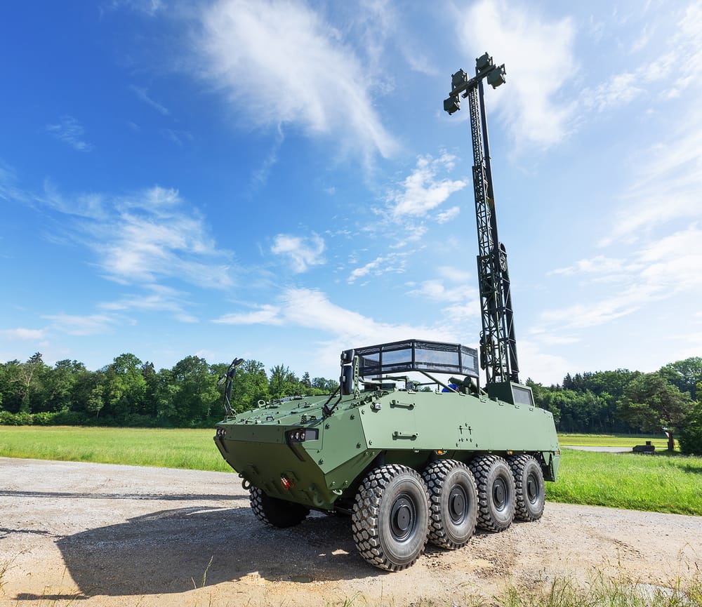 General Dynamics European Land Systems Awarded for  Piranha 5 in 'Tactical Wide Area Network (TaWAN)' Project post image