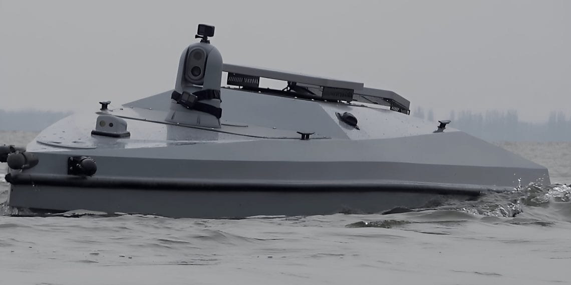 Ukrainian Magura V5 Naval Drone Downs Russian Su-30 Bomber, Credit Mavivatan