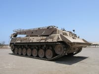 The Leopard 1 chassis allows for modular solutions: bridge-layer, or mine-clearing vehicle.