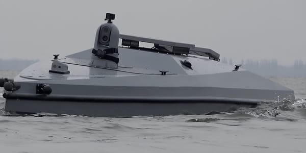 Ukrainian Magura V5 Naval Drone Downs Russian Su-30 Bomber, Credit Mavivatan
