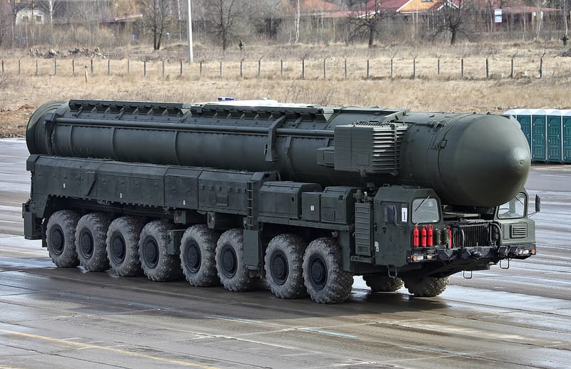 Yars missile system TEL