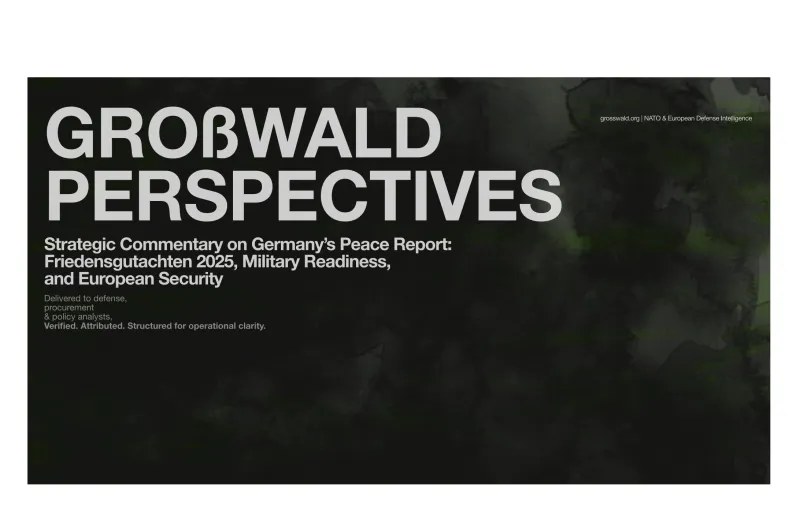 From Zeitenwende to Capability: Turning the 2025 Peace Report into a European Defense Execution Plan post image