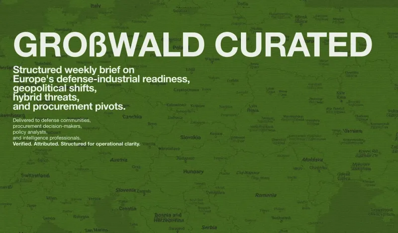 Großwald Curated No. 31 — Shrinking Euro, ITAR-free,  Baltic ROE-Trap post image